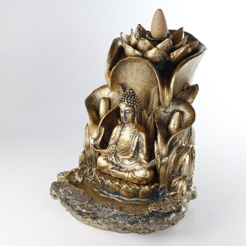 Backflow Incense Burner Thai Buddha-Nature's Treasures