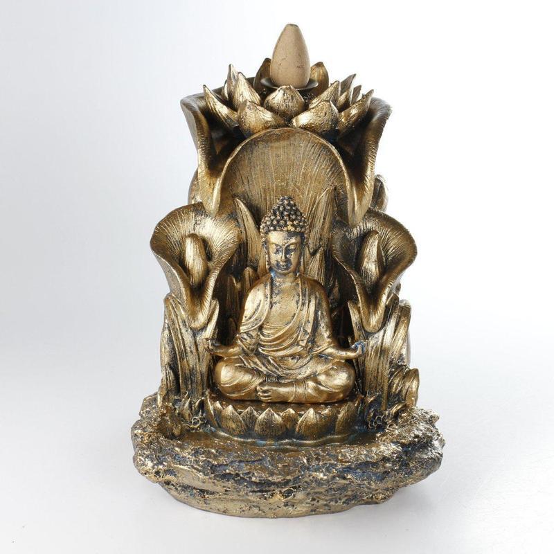Backflow Incense Burner Thai Buddha-Nature's Treasures