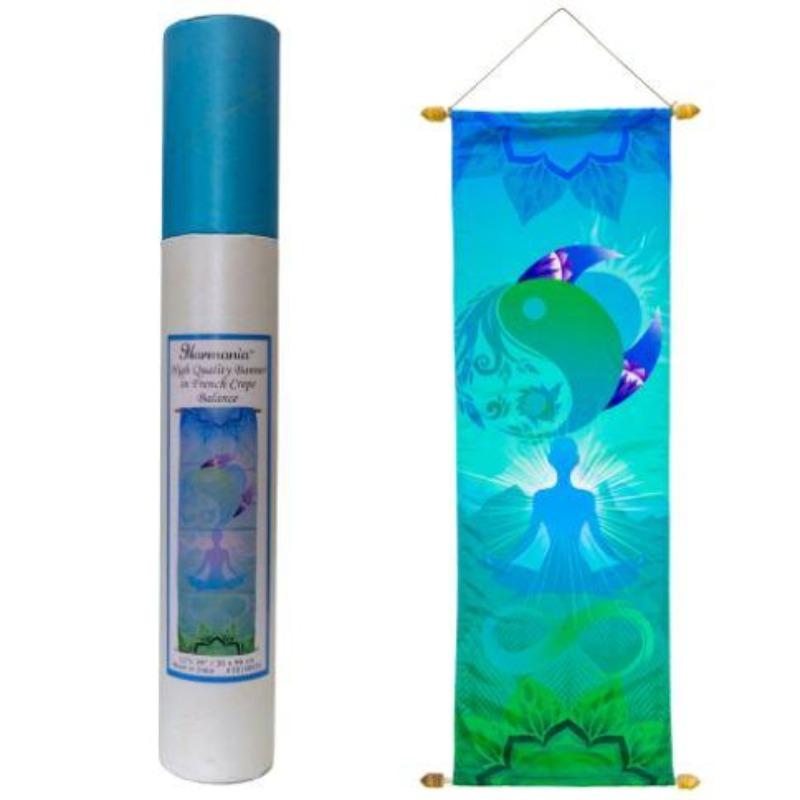 Balance Decorative Fabric Banner-Nature's Treasures