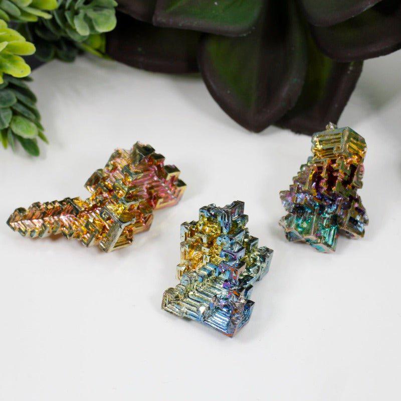 Bismuth Rainbow Cluster || Mini || Spiritual Connecting-Nature's Treasures