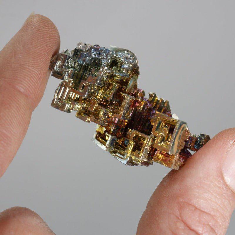 Bismuth Rainbow Cluster || Small || Spiritual Connecting-Nature's Treasures