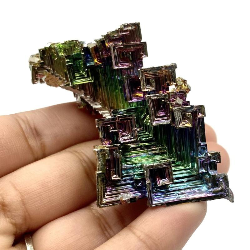 Bismuth Rainbow Cluster || Spiritual Connecting-Nature's Treasures