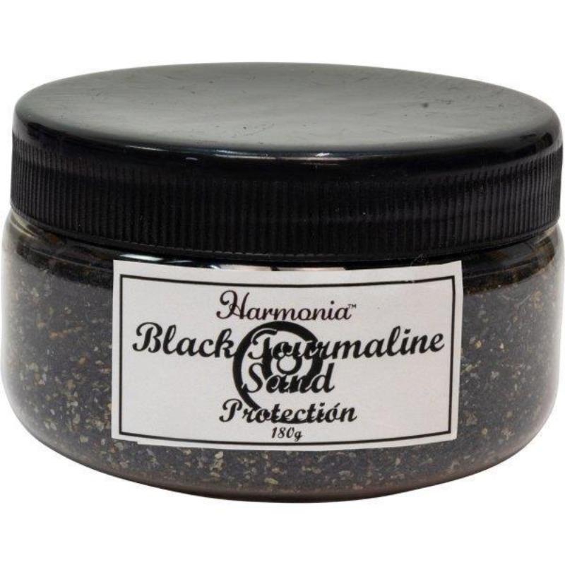 Black Tourmaline Gemstone Sand
