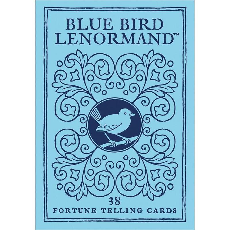 Blue Bird Lenormand Fortune Telling Cards-Nature's Treasures