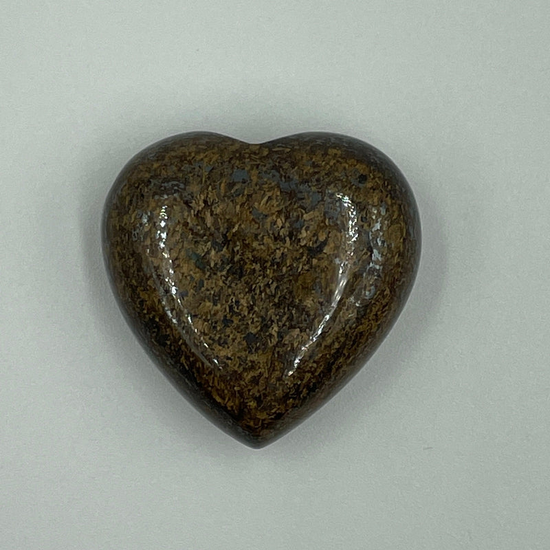 Bronzite Pocket Hearts || Clears Confusion || India-Nature's Treasures