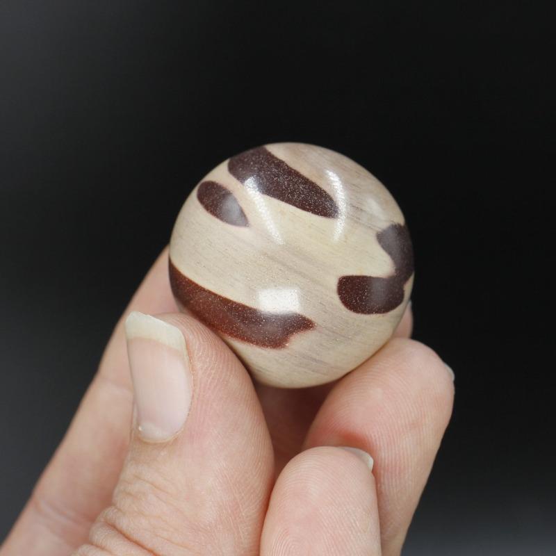 Brown Zebra Jasper Sphere 30mm-Nature's Treasures