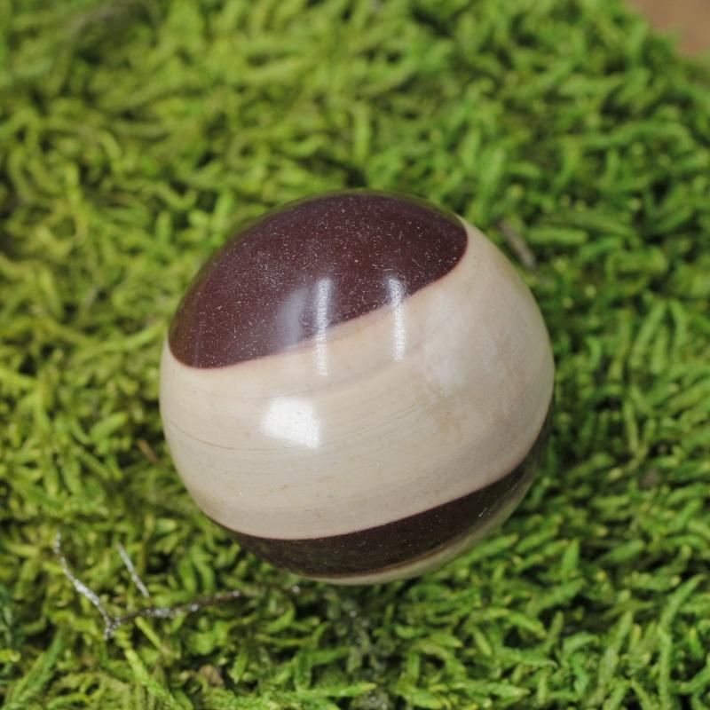 Brown Zebra Jasper Sphere 30mm-Nature's Treasures