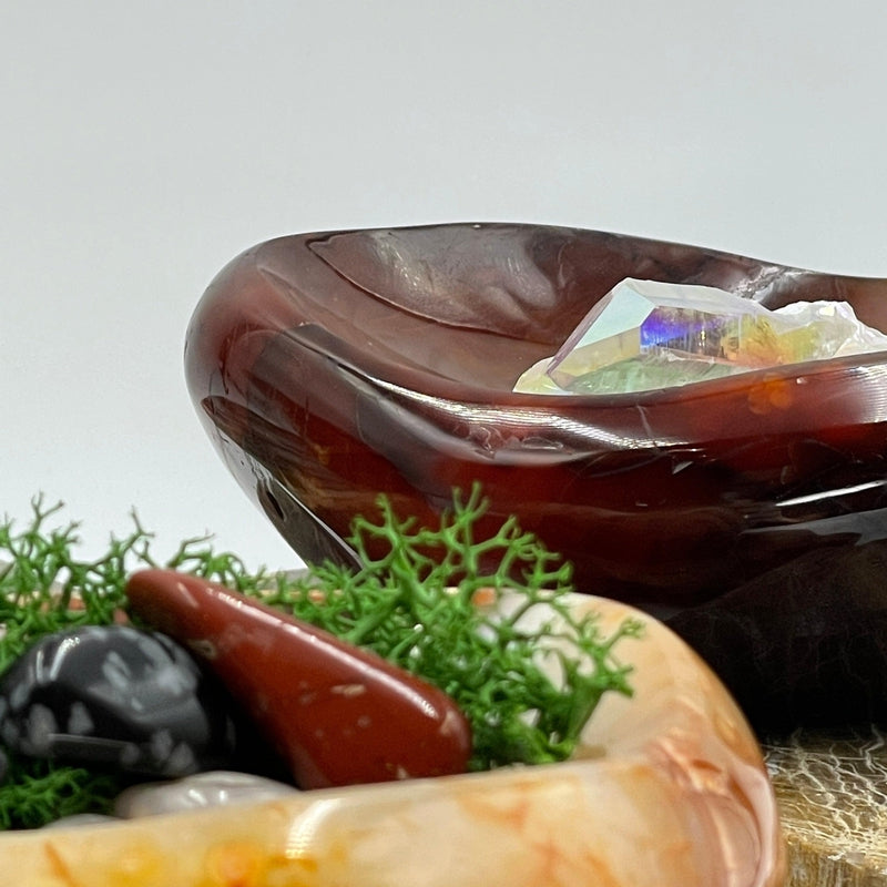 Carnelian Bowl || Courage, Creativity || Madagascar-Nature's Treasures