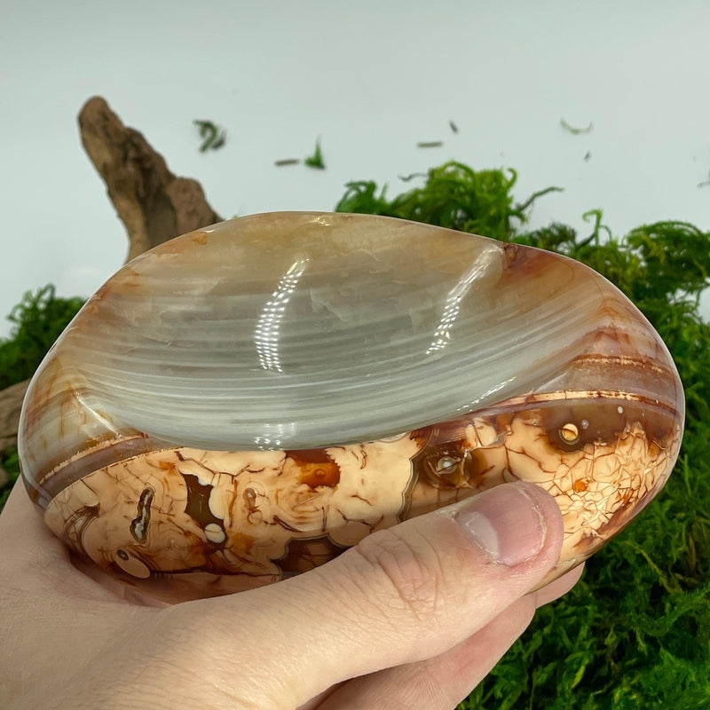 Carnelian Bowl || Courage, Creativity || Madagascar-Nature's Treasures