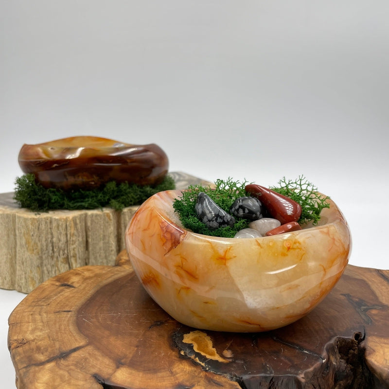 Carnelian Bowl || Courage, Creativity || Madagascar-Nature's Treasures