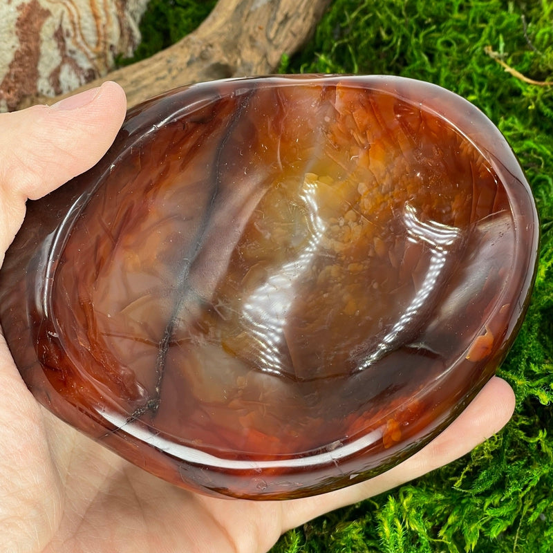 Carnelian Bowl || Courage, Creativity || Madagascar-Nature's Treasures