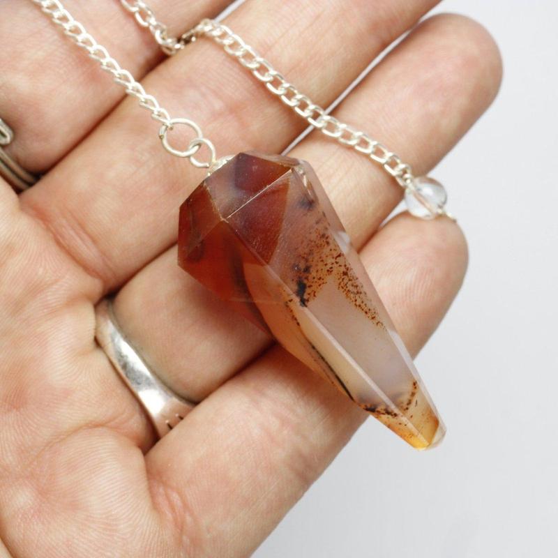 Carnelian Pendulum-Nature's Treasures