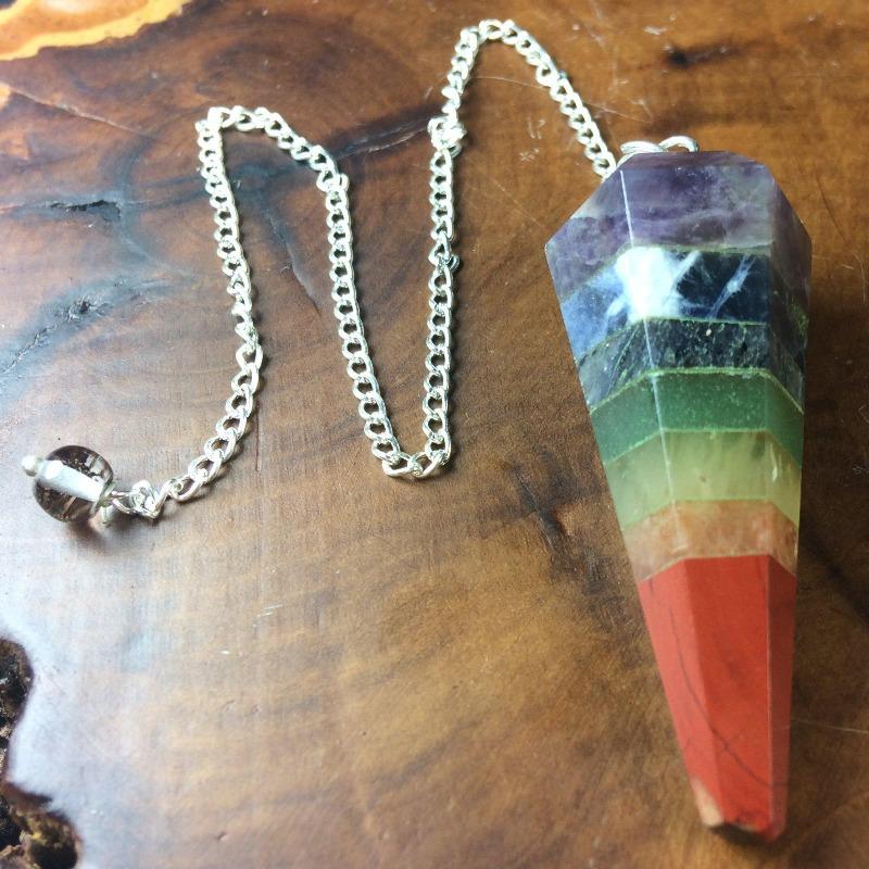 Chakra Crystal Pendulum-Nature's Treasures