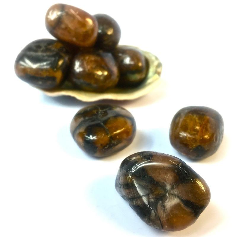 Chiastolite Tumbled Stone Small