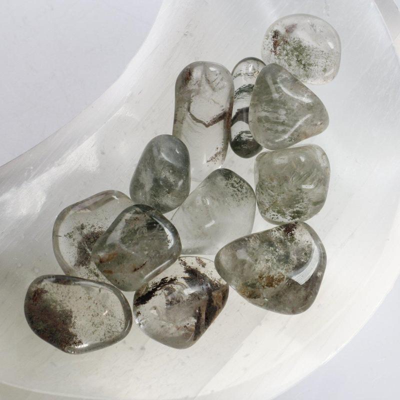 Chlorite Quartz Extra Tumble-Nature's Treasures