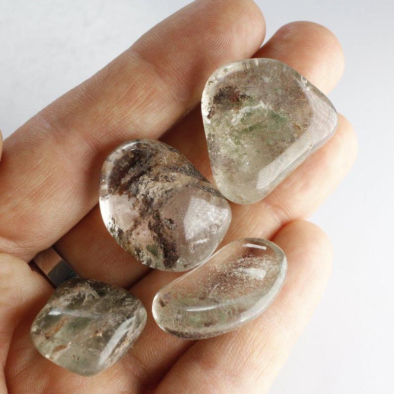 Chlorite Quartz Tumble Stones || Brazil-Nature's Treasures
