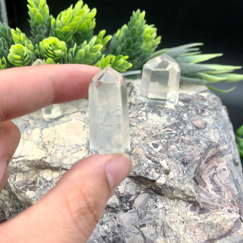 Clear Quartz Polished Point || Spiritual Awareness, Cleansing Aura || Brazil-Nature's Treasures