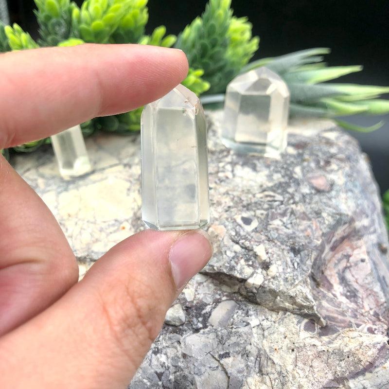 Clear Quartz Polished Point || Spiritual Awareness, Cleansing Aura || Brazil-Nature's Treasures