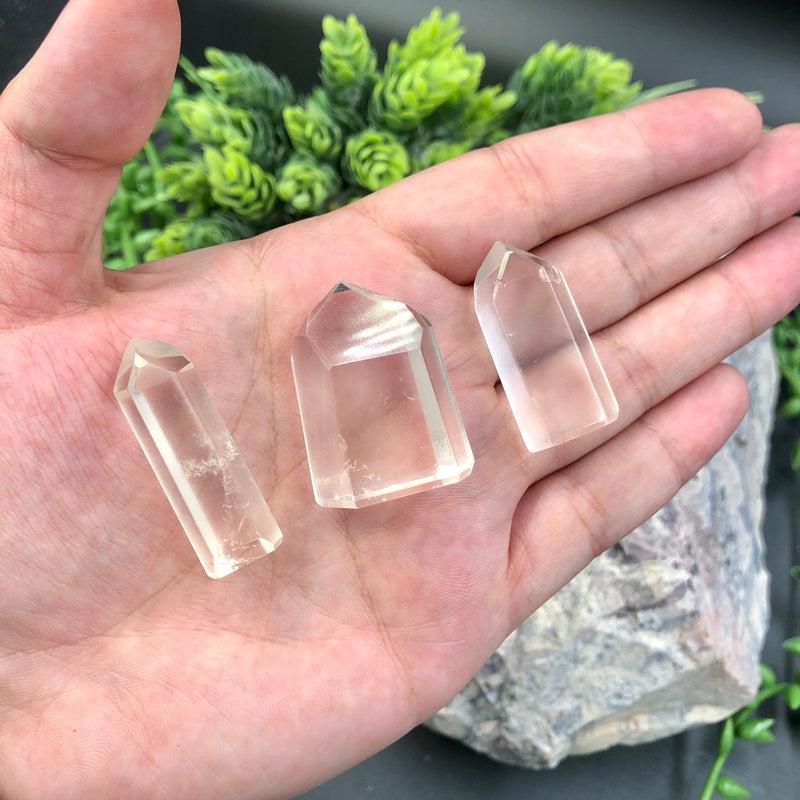 Clear Quartz Polished Point || Spiritual Awareness, Cleansing Aura || Brazil-Nature's Treasures