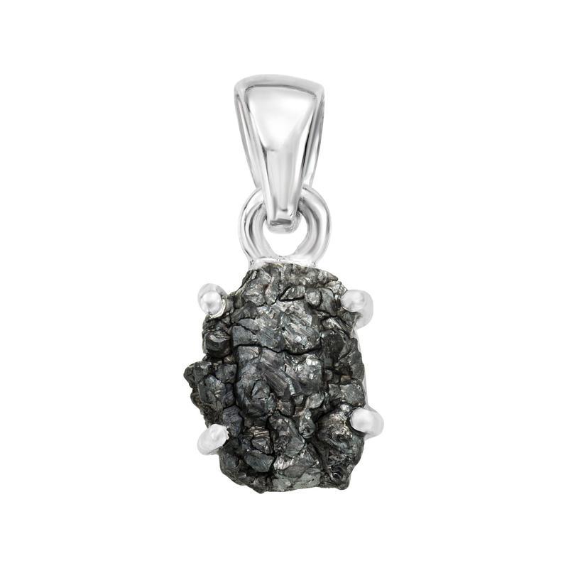 Diamond in Rough Pendant || .925 Sterling Silver-Nature's Treasures