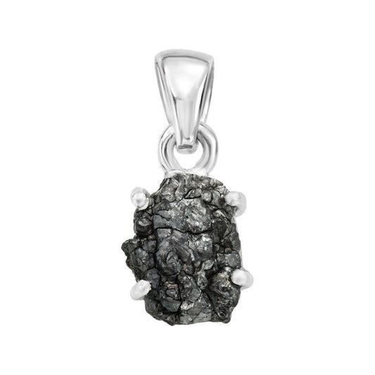 Diamond in Rough Pendant || .925 Sterling Silver-Nature's Treasures