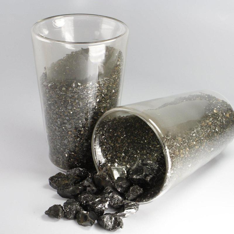 Double Wall Shungite Chips Cup-Nature's Treasures