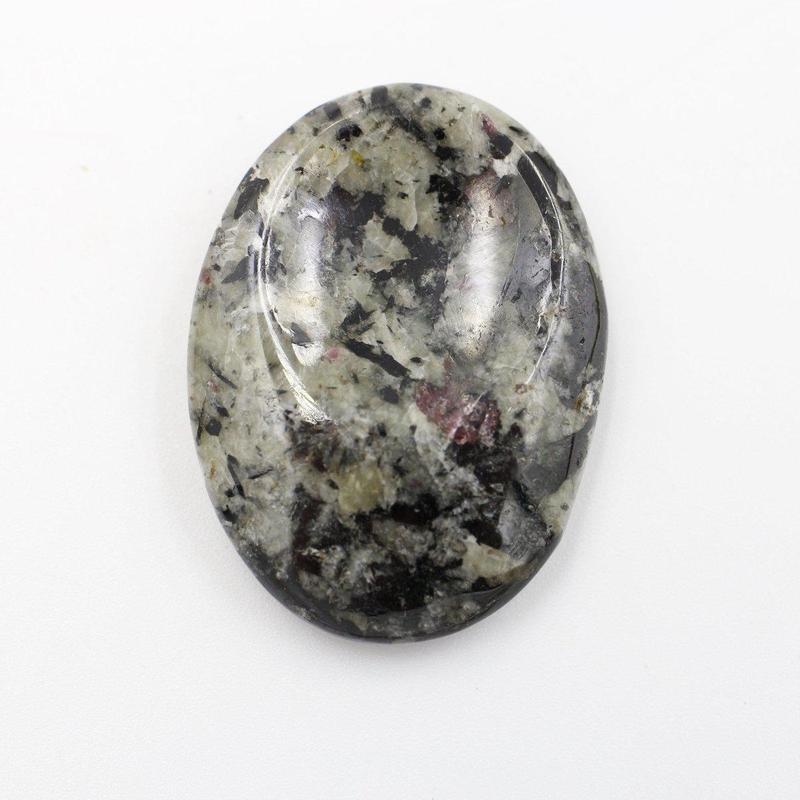 Eudialyte Worry Stone, Emotional Healing, Russia-Nature's Treasures