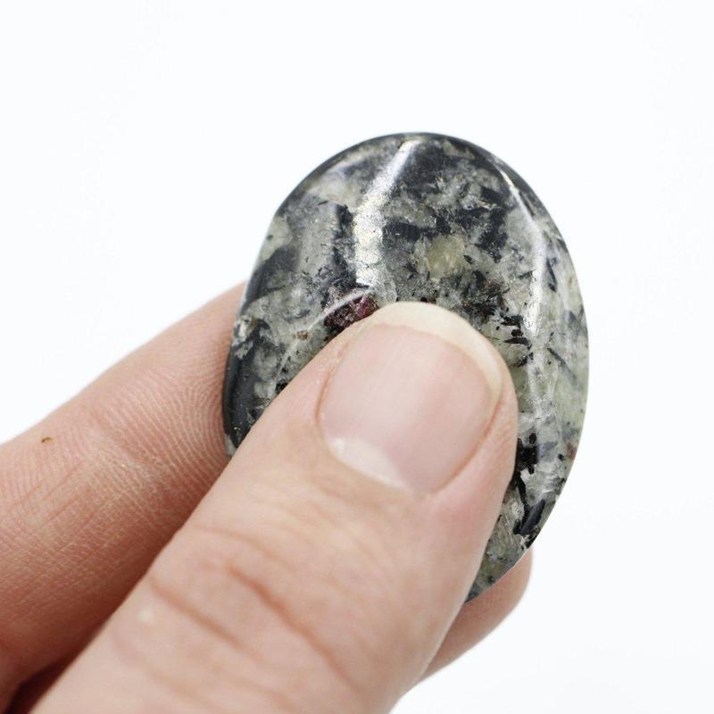 Eudialyte Worry Stone, Emotional Healing, Russia-Nature's Treasures