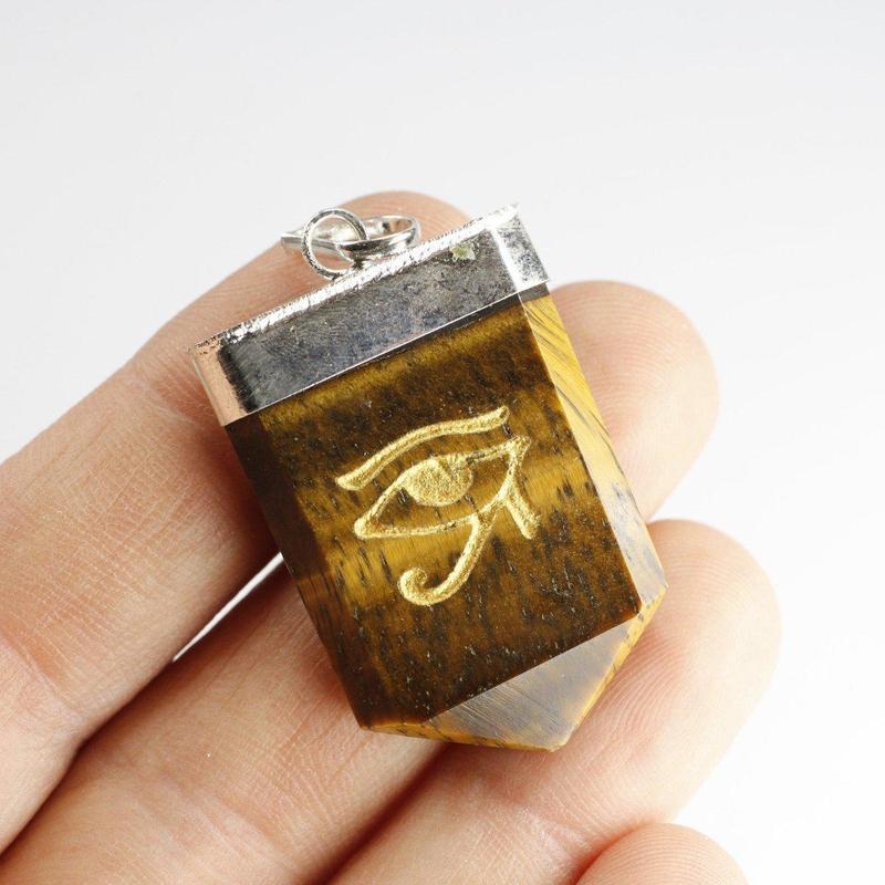Eye Of Horus Stone Pendant-Nature's Treasures