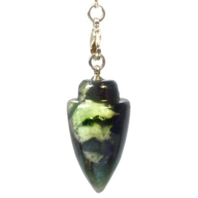 Fluorite Chakra Pendulum-Nature's Treasures