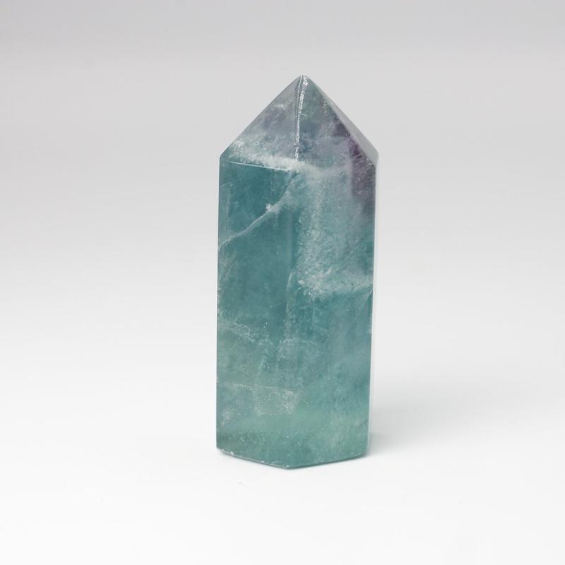Fluorite Polished Point Tower || Small || Decision Making-Nature's Treasures