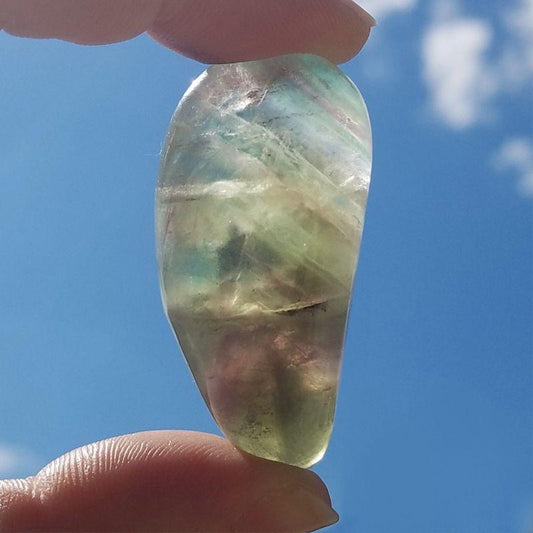 Fluorite Tumble Stone Large-Nature's Treasures