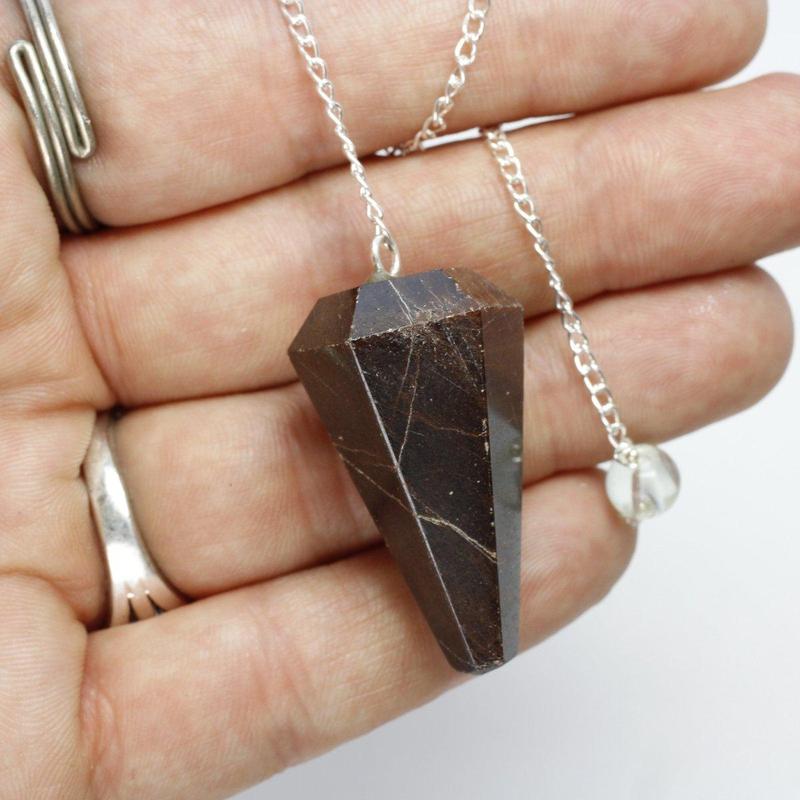 Garnet Pendulum-Nature's Treasures
