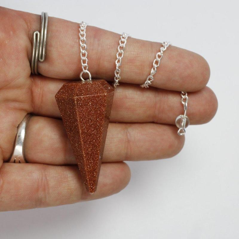 Goldstone Pendulum-Nature's Treasures