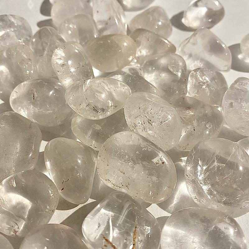 Grade "A" Clear Quartz Tumble Stone - Brazil-Nature's Treasures