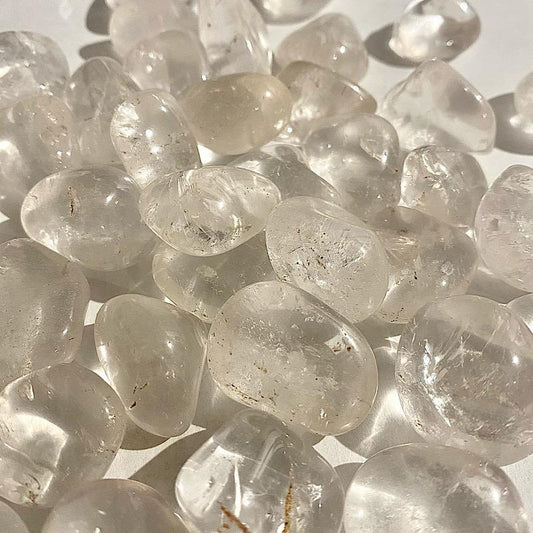 Grade "A" Clear Quartz Tumble Stone - Brazil-Nature's Treasures