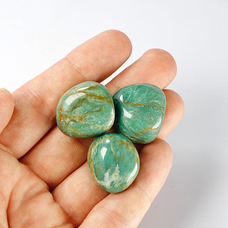 Green Fuchsite Tumbled Stones-Nature's Treasures