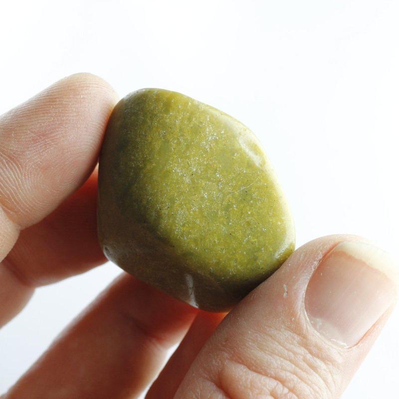 Green Opal Tumble-Nature's Treasures