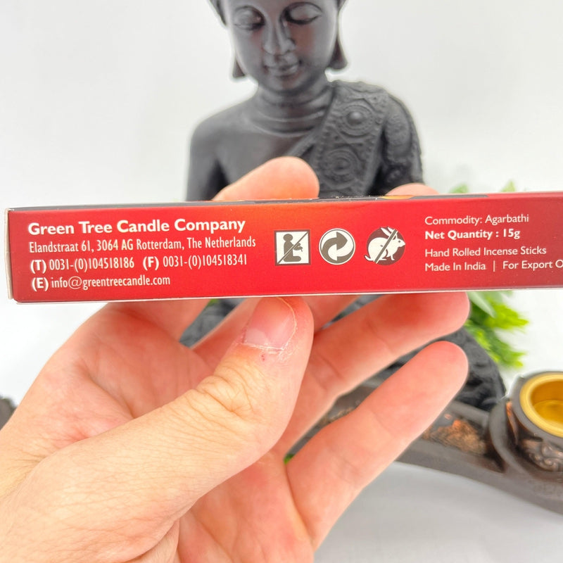 Green Tree "Spiritual Yoga" Masala Incense Sticks 15gr-Nature's Treasures