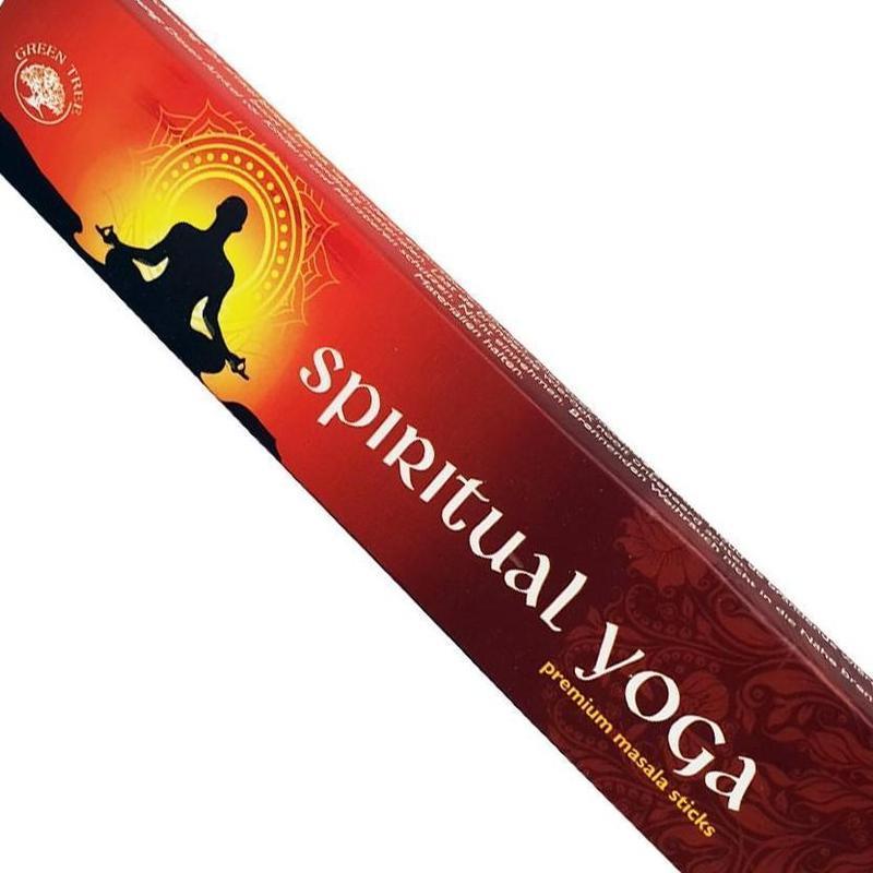 Green Tree "Spiritual Yoga" Masala Incense Sticks 15gr-Nature's Treasures