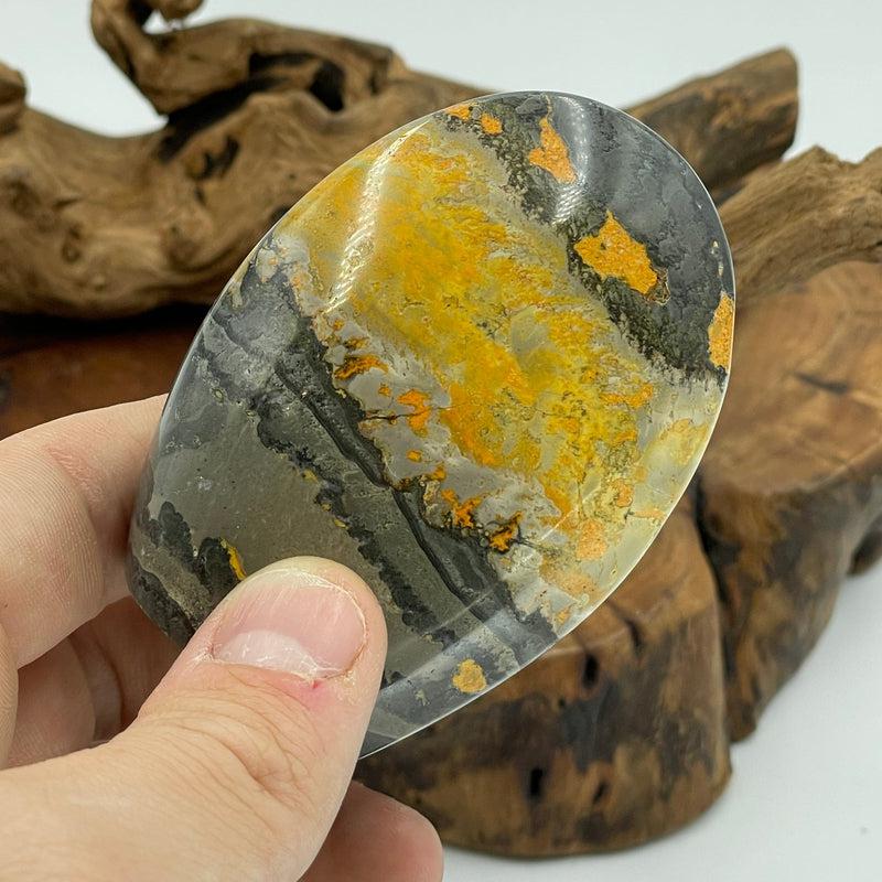 High Grade Bumble Bee Jasper Dome || 70 mm || From Indonesia-Nature's Treasures