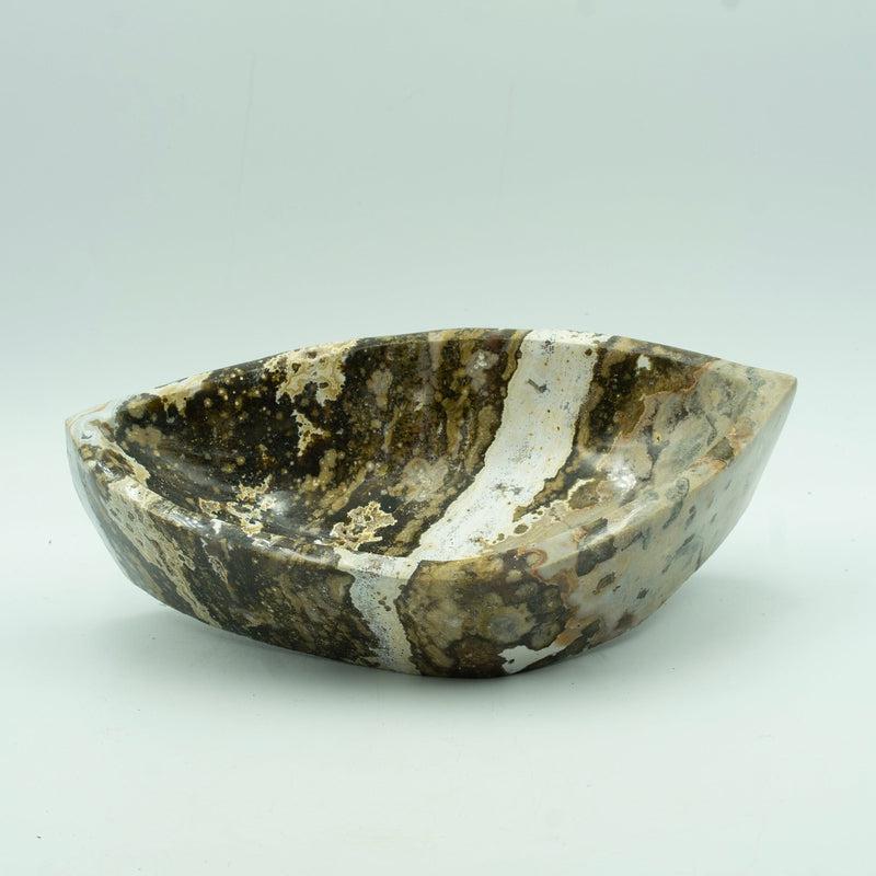 High Quality Ocean Jasper Leaf Bowls || Jumbo || Madagascar-Nature's Treasures