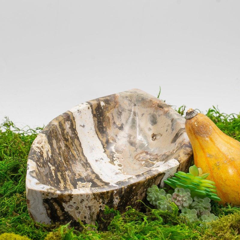 High Quality Ocean Jasper Leaf Bowls || Jumbo || Madagascar-Nature's Treasures