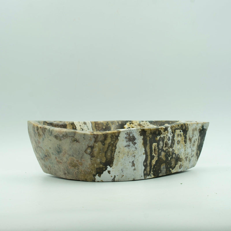 High Quality Ocean Jasper Leaf Bowls || Jumbo || Madagascar-Nature's Treasures