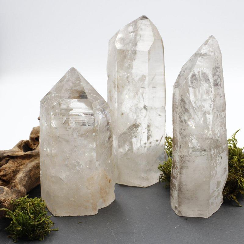 High Quality Semi-Polished Lemurian Seed Point || Large-Nature's Treasures