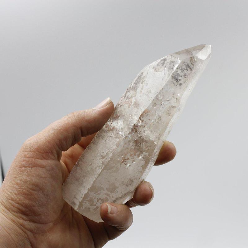 High Quality Semi-Polished Lemurian Seed Point || Large-Nature's Treasures
