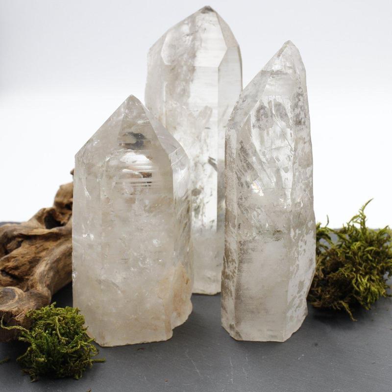 High Quality Semi-Polished Lemurian Seed Point || Large-Nature's Treasures