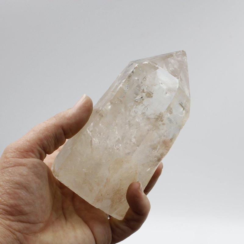 High Quality Semi-Polished Lemurian Seed Point || Medium-Nature's Treasures