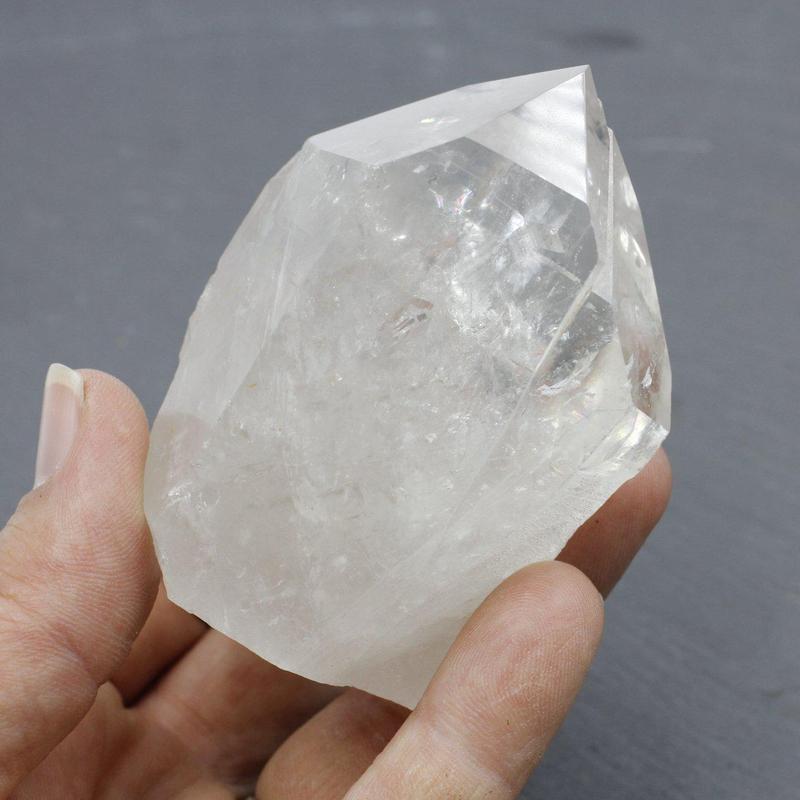 High Quality Semi-Polished Lemurian Seed Point || Small-Nature's Treasures