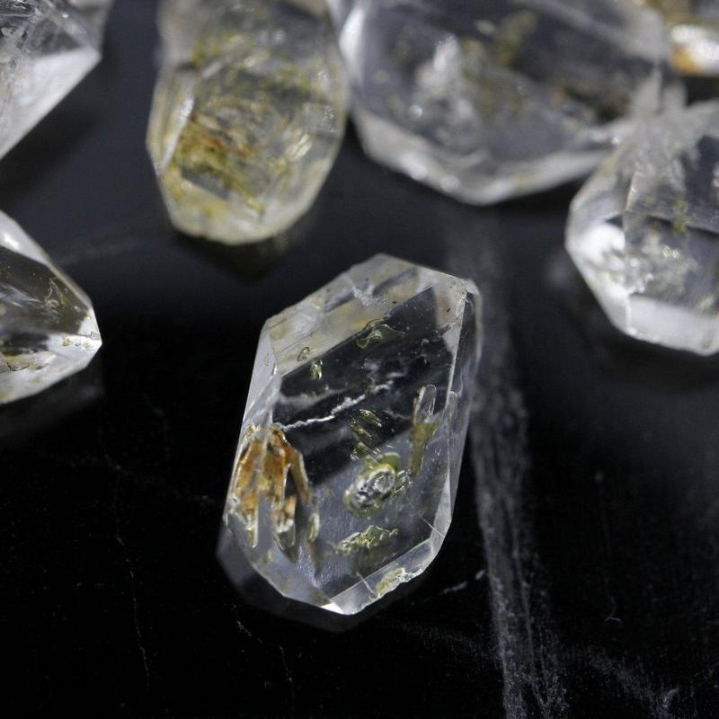 High-Vibe Golden Enhydro Quartz Specimens Zard Mountains, Pakistan-Nature's Treasures